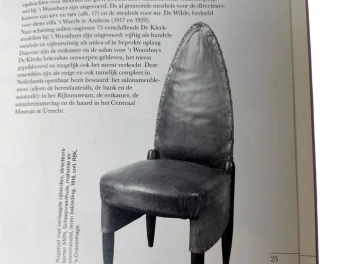 Art Deco Amsterdamse School High-Back Side Chair by Michel de Klerk, 1916/1925